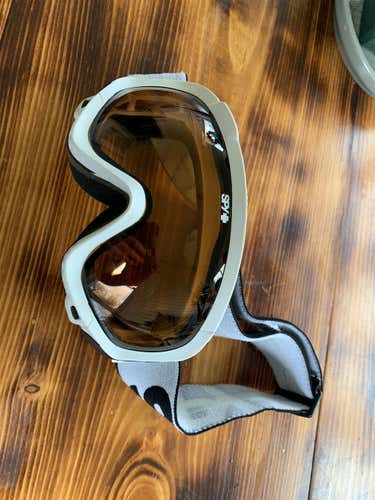 White Used Spy Snowboard Goggles