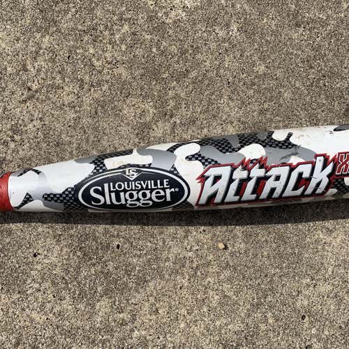 Kid Pitch (9YO-13YO) 2014 Composite Attack (-10) 19 oz 29" Bat