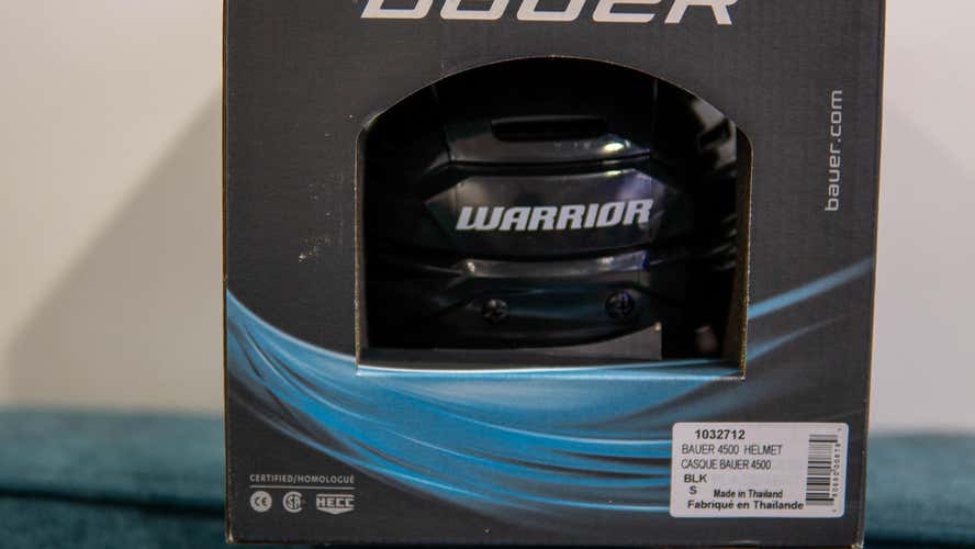 Black New Small Warrior Alpha One Pro Helmet Pro Stock