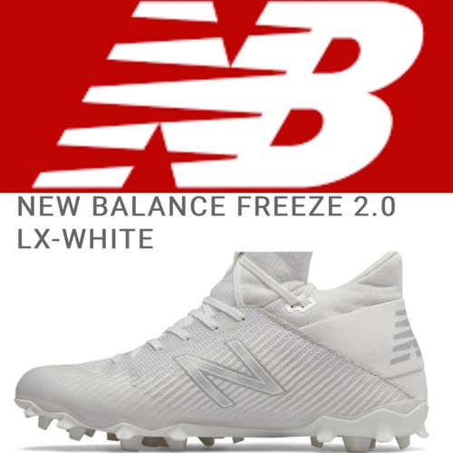 White Unisex Molded Cleats High Top