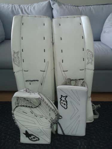 Used 35" Brian's Regular Subzero Pro Goalie Full Set