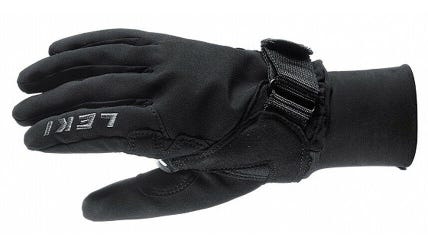 New Leki Shark Cruiser Gloves Black Size 8.0 (Small) 63884833