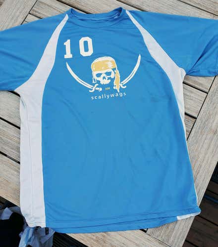 Scallywags Lacrosse Blue Performance T-Shirt