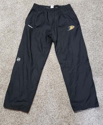 Reebok Center Ice Anaheim Ducks Coach/Rink Pants - Large