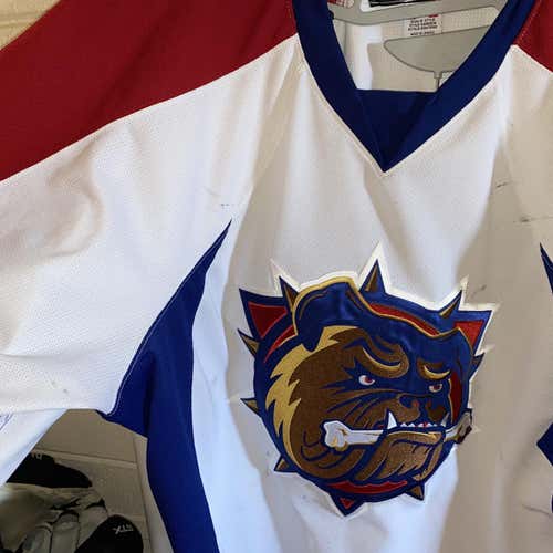 Hamilton Bulldogs AHL Canadiens Goalie Cut Jersey And Socks Size 58+