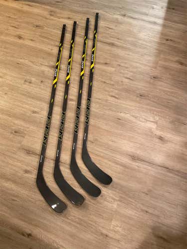 2 Pack Senior Left Hand Tacks Mid Pattern Pro Stock Hockey Stick