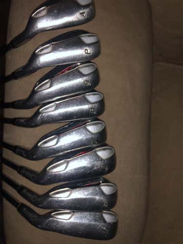 Men's Right Handed Burner Plus Regular Flex Steel Shaft Iron Set