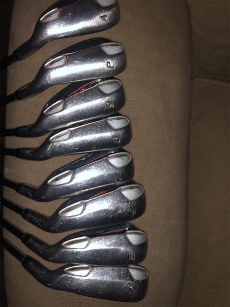 Men's Right Handed Burner Plus Regular Flex Steel Shaft Iron Set