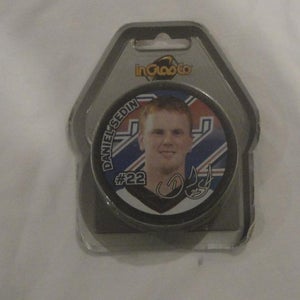VINTAGE DANIEL SEDIN NHLPA INGLASSCO PUCK