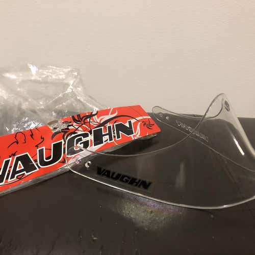 New  Vaughn VTG 2000 Lexan Throat Guard JR
