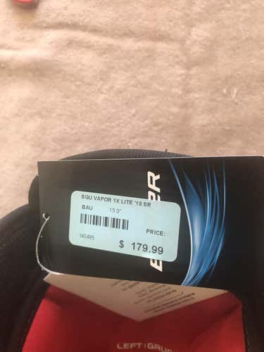New Senior Bauer Vapor 1X Lite Shin Pads