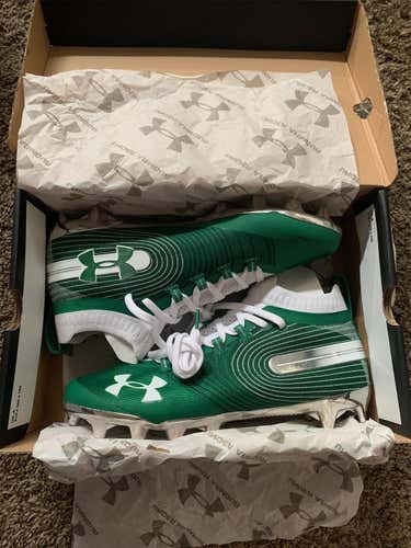 Green Adult Size 9.0 (Women's 10) Under Armour