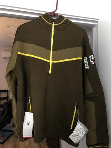 Green New Men's Adult Large Spyder Sweatshirt