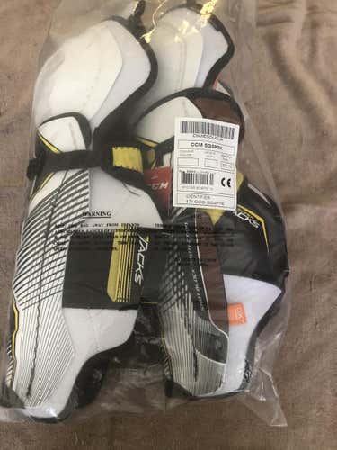 New Senior CCM Super Tacks Shin Pads