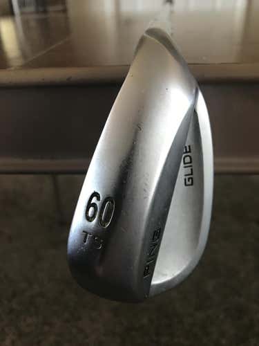 Used Men's Ping Right Handed Glide Wedge Wedge Flex 60 Degree Steel Shaft