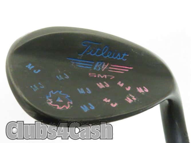 Titleist Vokey SM7 Jet Black S Grind Special Edition Wedge KBS TOUR 54.10 SAND