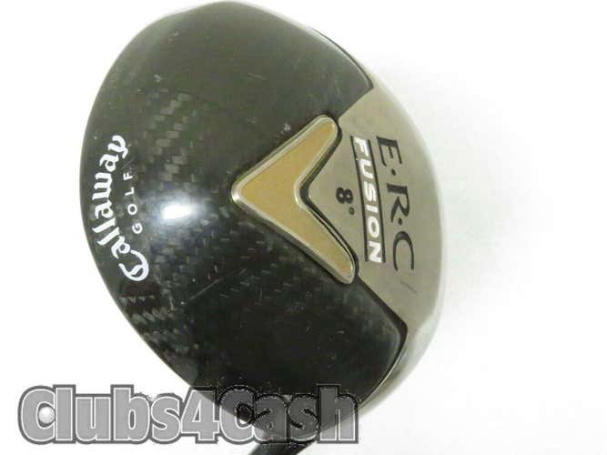 Callaway ERC Fusion Driver 8* Graphite Design YS-6 Stiff Flex NO Cover