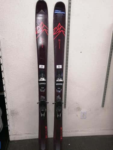 Women's 2019 161cm Salomon QST Lux 92 Skis With Bindings