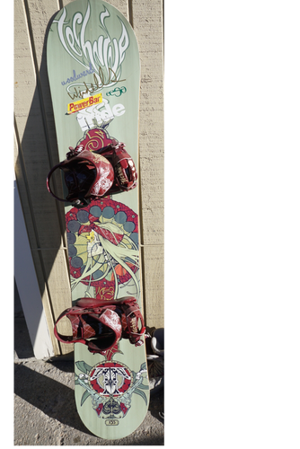 Technine Snowboard and Bindings, Size 133
