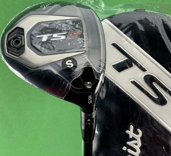 Titleist TS2 Fairway 3-Wood 16.5* 3W Stiff S-Flex Tensei AV Blue 65 NEW #77690