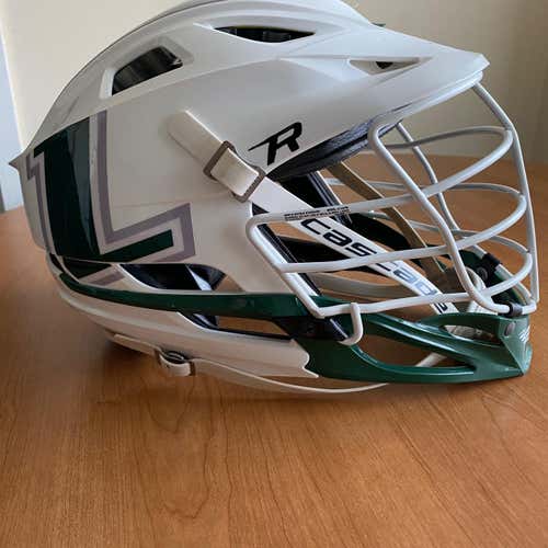White Adult Cascade R Helmet