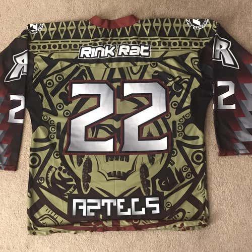 Rink Rat Aztec Home Away Hockey Jersey Large
