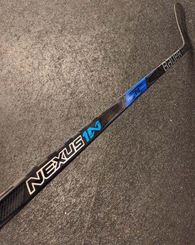 Used Left Handed Nexus 1N Toe Pro Stock Hockey Stick
