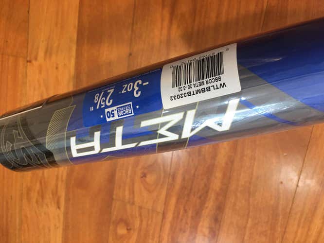New High School/College BBCOR Certified 2020 Louisville Slugger Composite Meta Bat (-3) 29 oz 32"