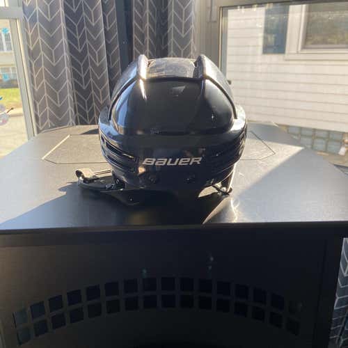 Blue Used Medium Bauer Helmet