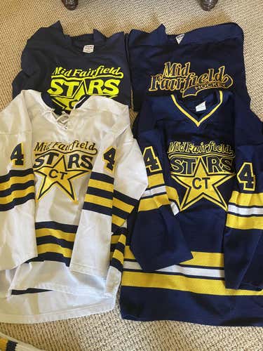 Mid Fairfield Stars Jerseys Youth Medium