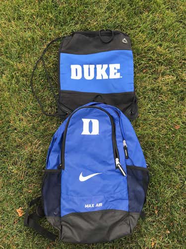 New Duke Air Max Backpack and Duffel bag