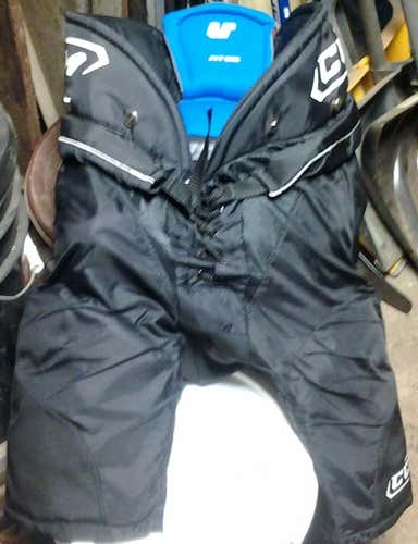 Black Used Senior Large CCM U+ Fit 05 Hockey Pants