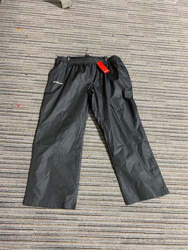 Black Adult XL CCM Warm Up Pants