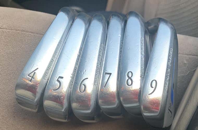 Men's Right Handed J36 Blades Stiff Flex Steel Shaft Iron Set With Extra Surprise From Clean out