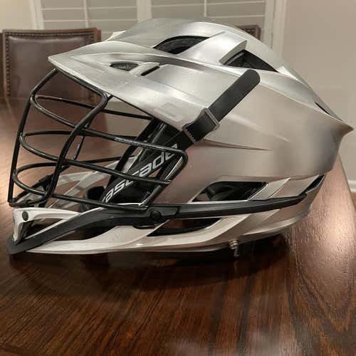 Silver Player's Cascade S Helmet