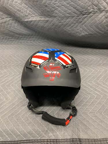 Black Unisex Small Bolle Helmet