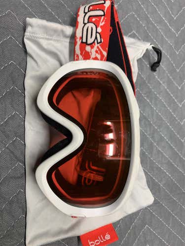 Red Unisex Bolle Small Snowboard Goggles