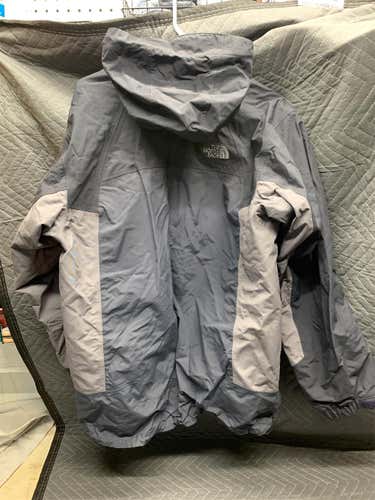 Gray/blue Mens Large The North Face HyVent Jacket
