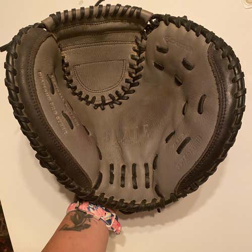 Gray Used Right Hand Throw Slate 33" Catcher's Glove