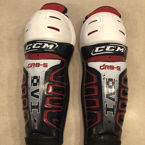 USED SENIOR GR8 OVI 14” SHIN PADS