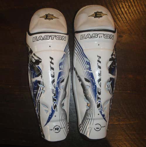 EASTON STEALTH S13 SHIN GUARDS 16" USED
