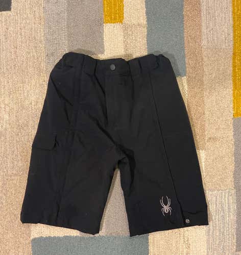 Black Youth Size 16 Spyder Shorts