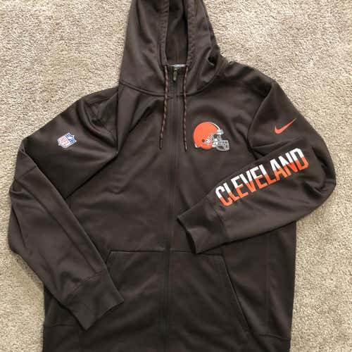 Cleveland Browns Nike Full Zip Sweatshirt