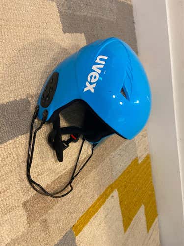 Blue Unisex Medium UVEX Slalom Helmet