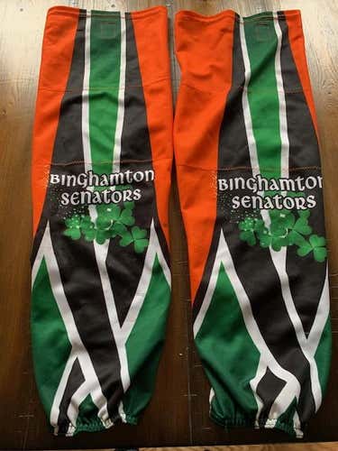 Binghamton Senators St Patrick's Day Hockey Socks