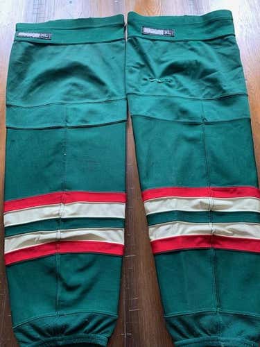 Minnesota Wild Pro Stock Hockey Socks