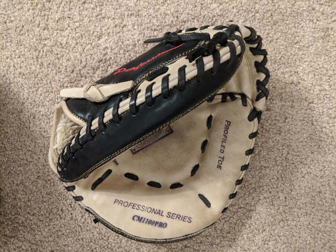 Kid Pitch (9YO-13YO) Used All Star Right Hand Throw CM3000BT Catcher's Glove 32"