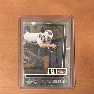 Josh Allen 2020 Panini Absolute Football Red Zone Insert #RZ-JA