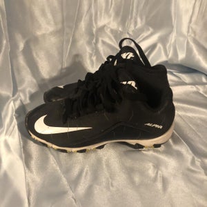 Black Unisex Molded Cleats Nike Cleats