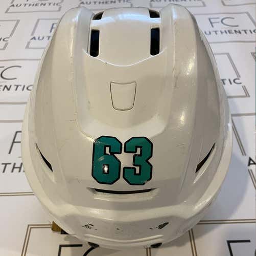 Helmet/Casque - Foreurs Val-d'Or Game Worn Marshall Lessard Prospect